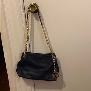 Small Michael Kors Blue Party Purse!